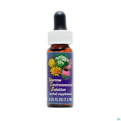 Sie sehen eine Packung Fes Yarrow Environmental Solution 7,5ml, Produktbild: 01 Fes Yarrow Environmental Solution 7,5ml, A-Nr.: 2155250 - 01