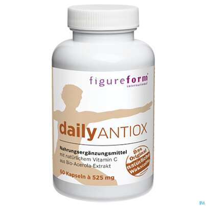 Sie sehen eine Packung Figureform Kapseln Daily Antiox 60st, Produktbild: 01 Figureform Kapseln Daily Antiox 60st, A-Nr.: 3595488 - 01