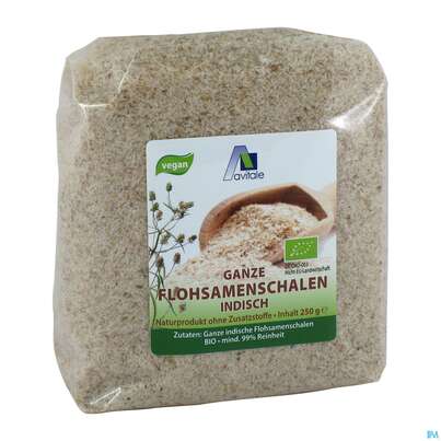 Flohsamenschalen Indisch Bio Beute 250g, A-Nr.: 5296152 - 02