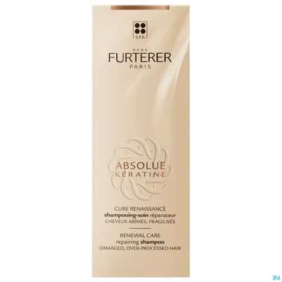 Sie sehen eine Packung Furterer Absolue Kératine Aufbauendes Keratin-shampoo 200ml, Produktbild: 02 Furterer Absolue Kératine Aufbauendes Keratin-shampoo 200ml, A-Nr.: 5439373 - 02