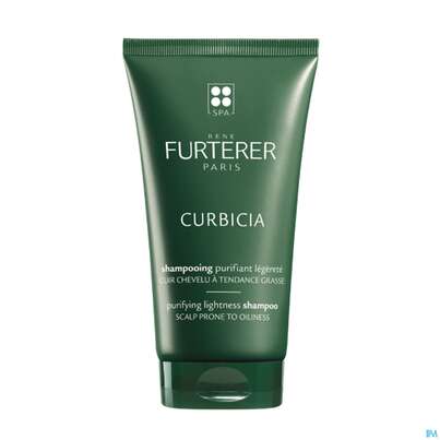 Sie sehen eine Packung Furterer Curbicia Sanft Reinigendes Shampoo 150ml, Produktbild: 03 Furterer Curbicia Sanft Reinigendes Shampoo 150ml, A-Nr.: 5624231 - 03