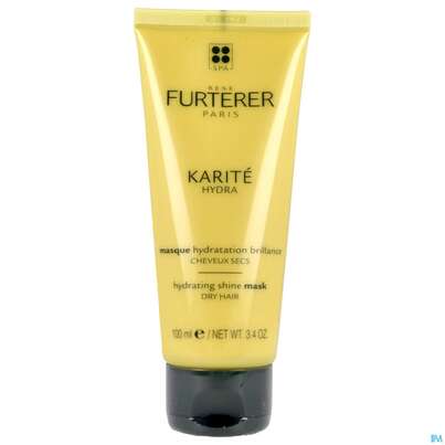 Sie sehen eine Packung Furterer Shea-butter Hydra Feuchtigkeitsspendende Maske 100ml, Produktbild: 04 Furterer Shea-butter Hydra Feuchtigkeitsspendende Maske 100ml, A-Nr.: 5439568 - 04