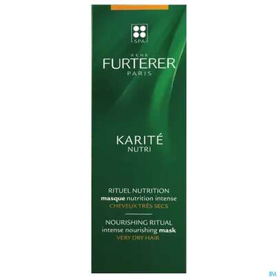 Sie sehen eine Packung Furterer Shea-butter Nutri Intensiv-nährende Haarmaske 100ml, Produktbild: 02 Furterer Shea-butter Nutri Intensiv-nährende Haarmaske 100ml, A-Nr.: 5439640 - 02