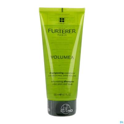 Sie sehen eine Packung Furterer Volumea Volumen-shampoo 200ml, Produktbild: 04 Furterer Volumea Volumen-shampoo 200ml, A-Nr.: 5439930 - 04