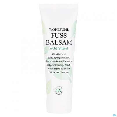 Sie sehen eine Packung Fuss Balsam Gewusst Wie 75ml, Produktbild: 01 Fuss Balsam Gewusst Wie 75ml, A-Nr.: 4111009 - 01