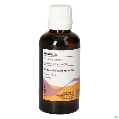 Sie sehen eine Packung Gall Pharma Mandelöl Embamed, Produktbild: 02 Gall Pharma Mandelöl Embamed, A-Nr.: 5687237 - 02