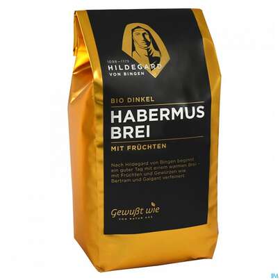Sie sehen eine Packung Gewusst Wie Bio Hildegard Habermus 500g, Produktbild: 01 Gewusst Wie Bio Hildegard Habermus 500g, A-Nr.: 4595705 - 01