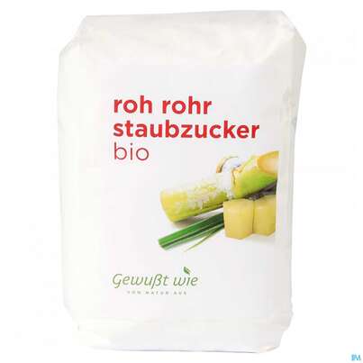 Gewusst Wie Bio Rohrstaubzucker 500g, A-Nr.: 4110205 - 01