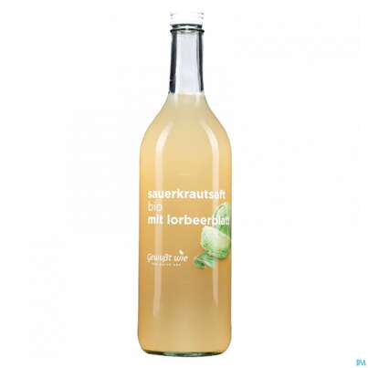 Sie sehen eine Packung Gewusst Wie Bio Saft Sauerkraut 750ml, Produktbild: 02 Gewusst Wie Bio Saft Sauerkraut 750ml, A-Nr.: 4110464 - 02