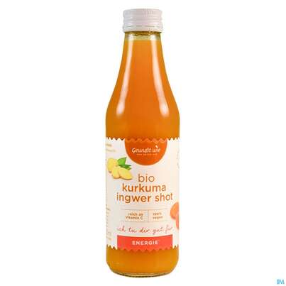 Gewusst Wie Bio Shot Kurkuma Ingwer 250ml, A-Nr.: 5755105 - 01