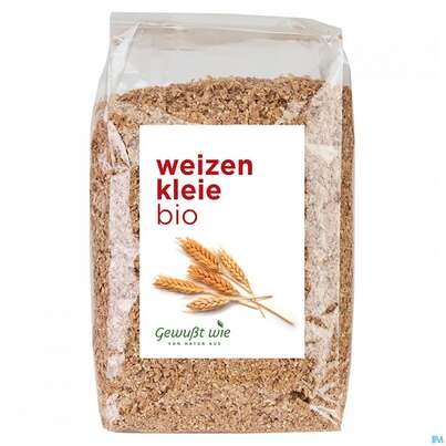 Sie sehen eine Packung Gewusst Wie Bio Weizenkleie 250g, Produktbild: 01 Gewusst Wie Bio Weizenkleie 250g, A-Nr.: 4110234 - 01