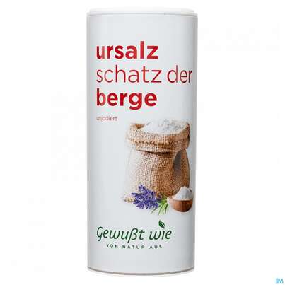 Sie sehen eine Packung Gewusst Wie Ursalz Streuer 200g, Produktbild: 01 Gewusst Wie Ursalz Streuer 200g, A-Nr.: 4110613 - 01