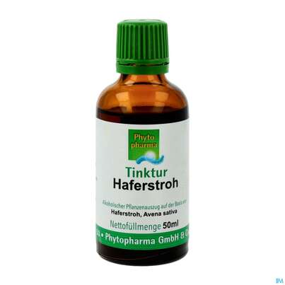 Sie sehen eine Packung Haferstroh Tinktur Phytopharma 50ml, Produktbild: 02 Haferstroh Tinktur Phytopharma 50ml, A-Nr.: 3107709 - 02