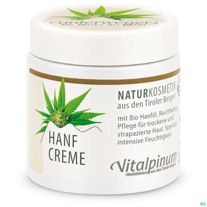 Sie sehen eine Packung Hanf Creme Naturkosmetik 100ml, Produktbild: 01 Hanf Creme Naturkosmetik 100ml, A-Nr.: 4882149 - 01