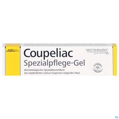 Sie sehen eine Packung Hib Coupeliac Spezialpflege Gel 20ml, Produktbild: 01 Hib Coupeliac Spezialpflege Gel 20ml, A-Nr.: 4117420 - 01