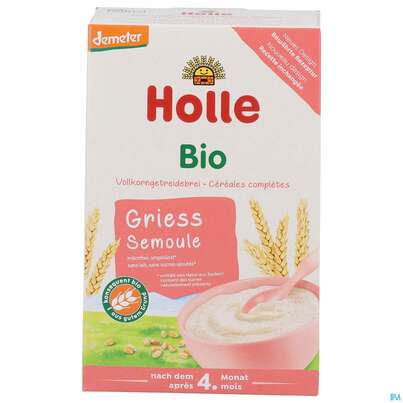 Sie sehen eine Packung Holle Demeter Bio Baby-griessbrei 250g, Produktbild: 01 Holle Demeter Bio Baby-griessbrei 250g, A-Nr.: 2364203 - 01