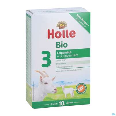 Sie sehen eine Packung Holle Demeter Bio Folgemilch Ziegenmilchbasis 3 400g, Produktbild: 03 Holle Demeter Bio Folgemilch Ziegenmilchbasis 3 400g, A-Nr.: 4595303 - 03