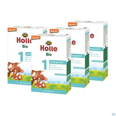 Sie sehen eine Packung Holle Demeter Bio Milchnahrung Saeugling 1 400g, Produktbild: 01 Holle Demeter Bio Milchnahrung Saeugling 1 400g, A-Nr.: 3048875 - 01