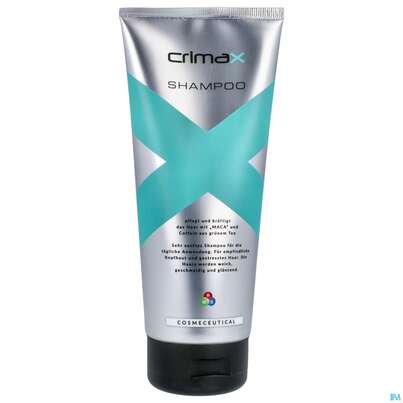 Sie sehen eine Packung Hws Crimax Shampoo 200ml, Produktbild: 01 Hws Crimax Shampoo 200ml, A-Nr.: 4233787 - 01
