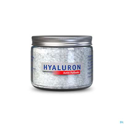 Sie sehen eine Packung Hws Hyaluron Activ Fußsalz 250g, Produktbild: 01 Hws Hyaluron Activ Fußsalz 250g, A-Nr.: 5357505 - 01