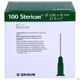 Sie sehen eine Packung Injektionsspritzen U.zubeh. Einmalkanuelen Braun Sterican Intramusk G21x2 0,80x50mm 46655 100st, Produktbild: 01 Injektionsspritzen U.zubeh. Einmalkanuelen Braun Sterican Intramusk G21x2 0,80x50mm 46655 100st, A-Nr.: 2963286 - 01