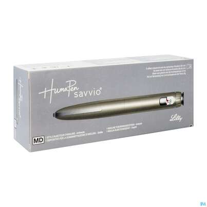 Injektionsspritzen U.zubeh. Insulin Humapen Savvio Graphit 1st, A-Nr.: 3979958 - 03