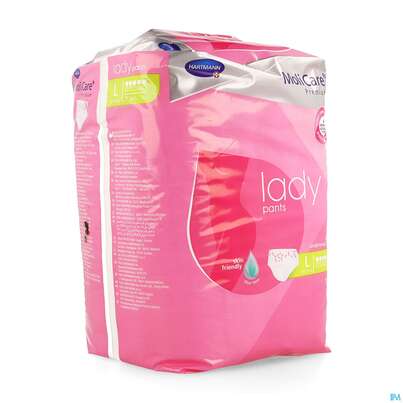 Sie sehen eine Packung Inkontinenz Molicare Premium/lady/pants Tropfen 5 Large 7st, Produktbild: 02 Inkontinenz Molicare Premium/lady/pants Tropfen 5 Large 7st, A-Nr.: 4918835 - 02