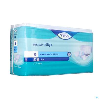 Sie sehen eine Packung Inkontinenz Tena Slip Plus S 710133 30st, Produktbild: 02 Inkontinenz Tena Slip Plus S 710133 30st, A-Nr.: 2867192 - 02