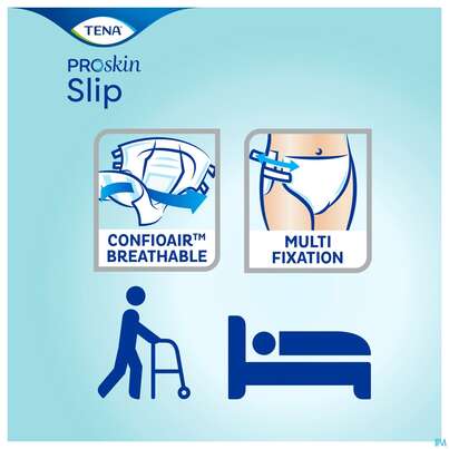 Sie sehen eine Packung Inkontinenz Tena Slip Plus Xs 710473 30st, Produktbild: 04 Inkontinenz Tena Slip Plus Xs 710473 30st, A-Nr.: 2881074 - 04