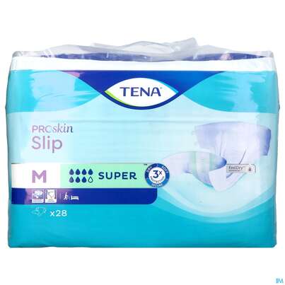 Sie sehen eine Packung Inkontinenz Tena Slip Super M 714228 30st, Produktbild: 01 Inkontinenz Tena Slip Super M 714228 30st, A-Nr.: 3336918 - 01