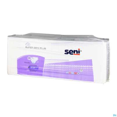 Sie sehen eine Packung Inkontinenz Windelslip Seni Super Plus Large 30st, Produktbild: 03 Inkontinenz Windelslip Seni Super Plus Large 30st, A-Nr.: 3586762 - 03