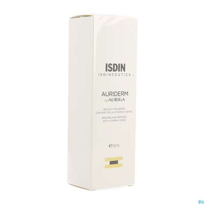Sie sehen eine Packung Isdin Isdinceutics Auriderm 50ml, Produktbild: 02 Isdin Isdinceutics Auriderm 50ml, A-Nr.: 5570541 - 02