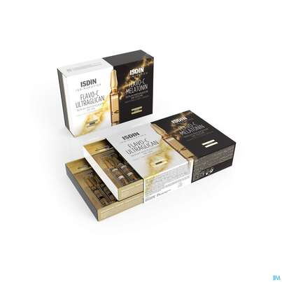 Sie sehen eine Packung Isdin Isdinceutics Day+night Ultraglican Melatonin 20st, Produktbild: 03 Isdin Isdinceutics Day+night Ultraglican Melatonin 20st, A-Nr.: 5570498 - 03