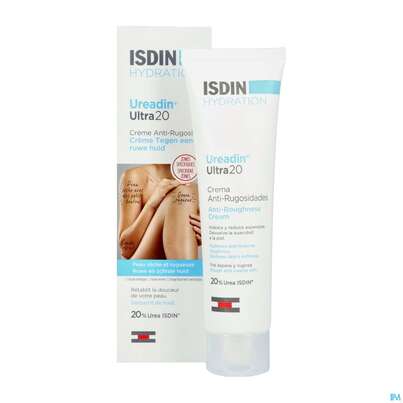 Sie sehen eine Packung Isdin Ureadin Ultra 20% Urea Anti-rauheit Creme 100ml, Produktbild: 07 Isdin Ureadin Ultra 20% Urea Anti-rauheit Creme 100ml, A-Nr.: 4848282 - 07