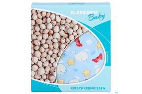Kirschkernkissen Baby 10x10cm Kariert Weiss/rosa 40153 1st, A-Nr.: 5823172 - 01