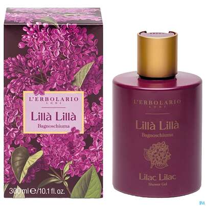 Sie sehen eine Packung L Erbolario Bad +duschgel Lilla Lilla Flieder 036.0 300ml, Produktbild: 02 L Erbolario Bad +duschgel Lilla Lilla Flieder 036.0 300ml, A-Nr.: 4781394 - 02