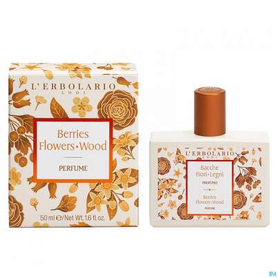 Sie sehen eine Packung L Erbolario Eau De Parfum Bacche Fiore Legni 066.0 50ml, Produktbild: 01 L Erbolario Eau De Parfum Bacche Fiore Legni 066.0 50ml, A-Nr.: 5601276 - 01