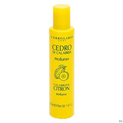 Sie sehen eine Packung L Erbolario Eau De Parfum Calabrian Citron Kalabrische Zitrone 066.0 50ml, Produktbild: 01 L Erbolario Eau De Parfum Calabrian Citron Kalabrische Zitrone 066.0 50ml, A-Nr.: 5746796 - 01