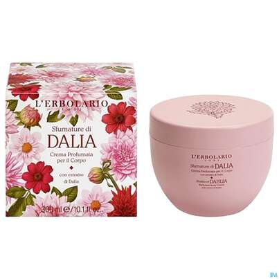 Sie sehen eine Packung L Erbolario Koerpercreme Dalia Dahlie 026.0 300ml, Produktbild: 02 L Erbolario Koerpercreme Dalia Dahlie 026.0 300ml, A-Nr.: 5219499 - 02