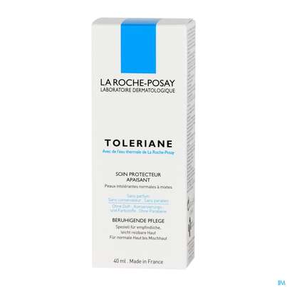 Sie sehen eine Packung La Roche Posay Gesichtspflege Toleriane Creme O.duft-u.kons. 40ml, Produktbild: 02 La Roche Posay Gesichtspflege Toleriane Creme O.duft-u.kons. 40ml, A-Nr.: 1742910 - 02
