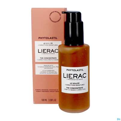 Sie sehen eine Packung Lierac Phytolastil The Concentrate 100ml, Produktbild: 05 Lierac Phytolastil The Concentrate 100ml, A-Nr.: 5849450 - 05