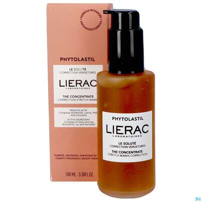 Sie sehen eine Packung Lierac Phytolastil The Concentrate 100ml, Produktbild: 06 Lierac Phytolastil The Concentrate 100ml, A-Nr.: 5849450 - 06