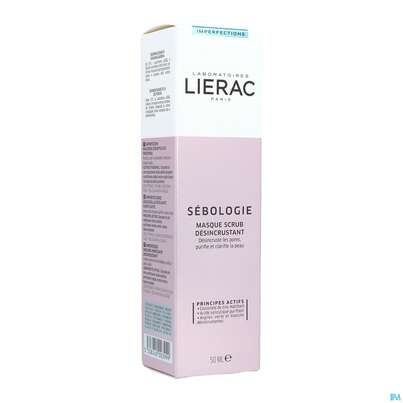 Sie sehen eine Packung Lierac Sebologie Maske 50ml, Produktbild: 02 Lierac Sebologie Maske 50ml, A-Nr.: 4881500 - 02