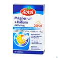 Sie sehen eine Packung Magnesium +kalium Aktiv Plus Tabl -abtei 30st, Produktbild: 02 Magnesium +kalium Aktiv Plus Tabl -abtei 30st, A-Nr.: 4942756 - 02
