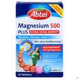 Sie sehen eine Packung Magnesium Tabl 500 Plus Abtei Titandioxidfrei 50000 42st, Produktbild: 01 Magnesium Tabl 500 Plus Abtei Titandioxidfrei 50000 42st, A-Nr.: 5720302 - 01
