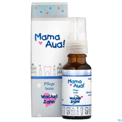 Sie sehen eine Packung Mama-aua Wackelzahn 20ml, Produktbild: 02 Mama-aua Wackelzahn 20ml, A-Nr.: 5256187 - 02