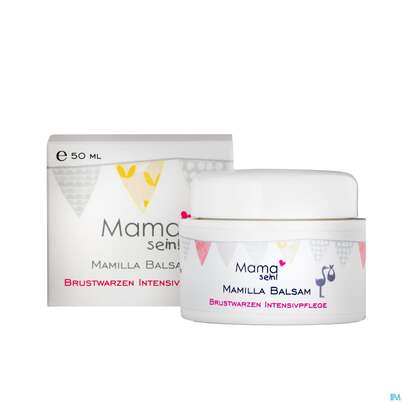 Sie sehen eine Packung Mama-sein Balsam Mamilla 50ml, Produktbild: 01 Mama-sein Balsam Mamilla 50ml, A-Nr.: 5222231 - 01