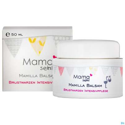 Sie sehen eine Packung Mama-sein Balsam Mamilla 50ml, Produktbild: 02 Mama-sein Balsam Mamilla 50ml, A-Nr.: 5222231 - 02