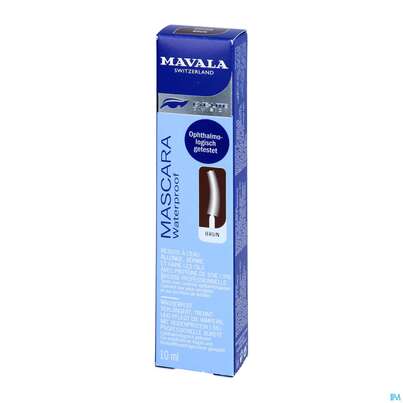 Sie sehen eine Packung Mavala Mascara/waterproof Brown 10ml, Produktbild: 03 Mavala Mascara/waterproof Brown 10ml, A-Nr.: 3965637 - 03