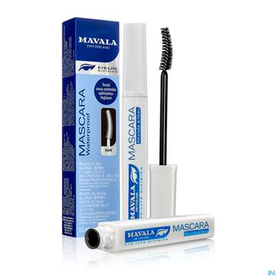 Sie sehen eine Packung Mavala Mascara/waterproof Night Blue 10ml, Produktbild: 03 Mavala Mascara/waterproof Night Blue 10ml, A-Nr.: 3965643 - 03